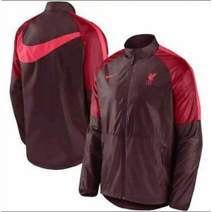Nike 2022-23 Liverpool Repel Academy AWF Lite Jacket Men Sz Small Burgundy Crush